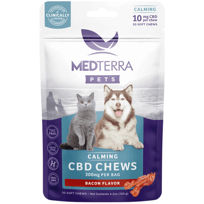 Medterra CBD Calming Pet Chews 300 mg image